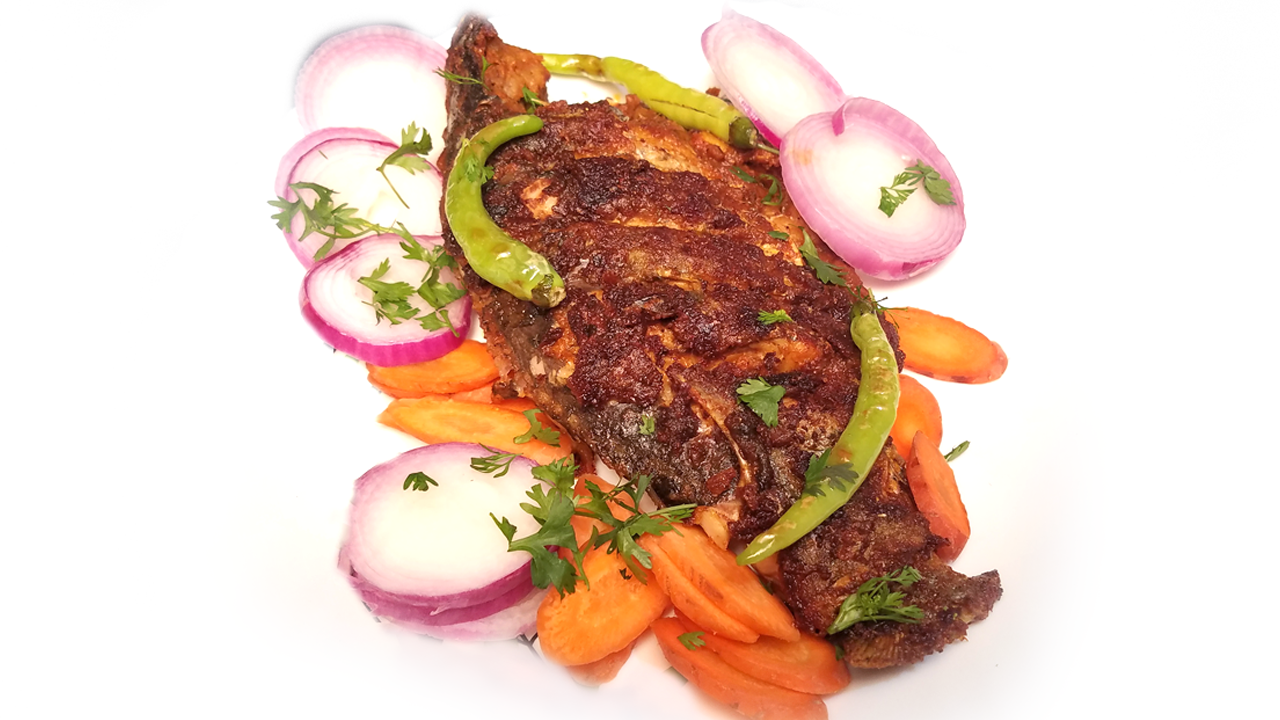 Full Fish Fry Recipe | Simple and Delicious Fish Fry by HyderabadiRuchulu