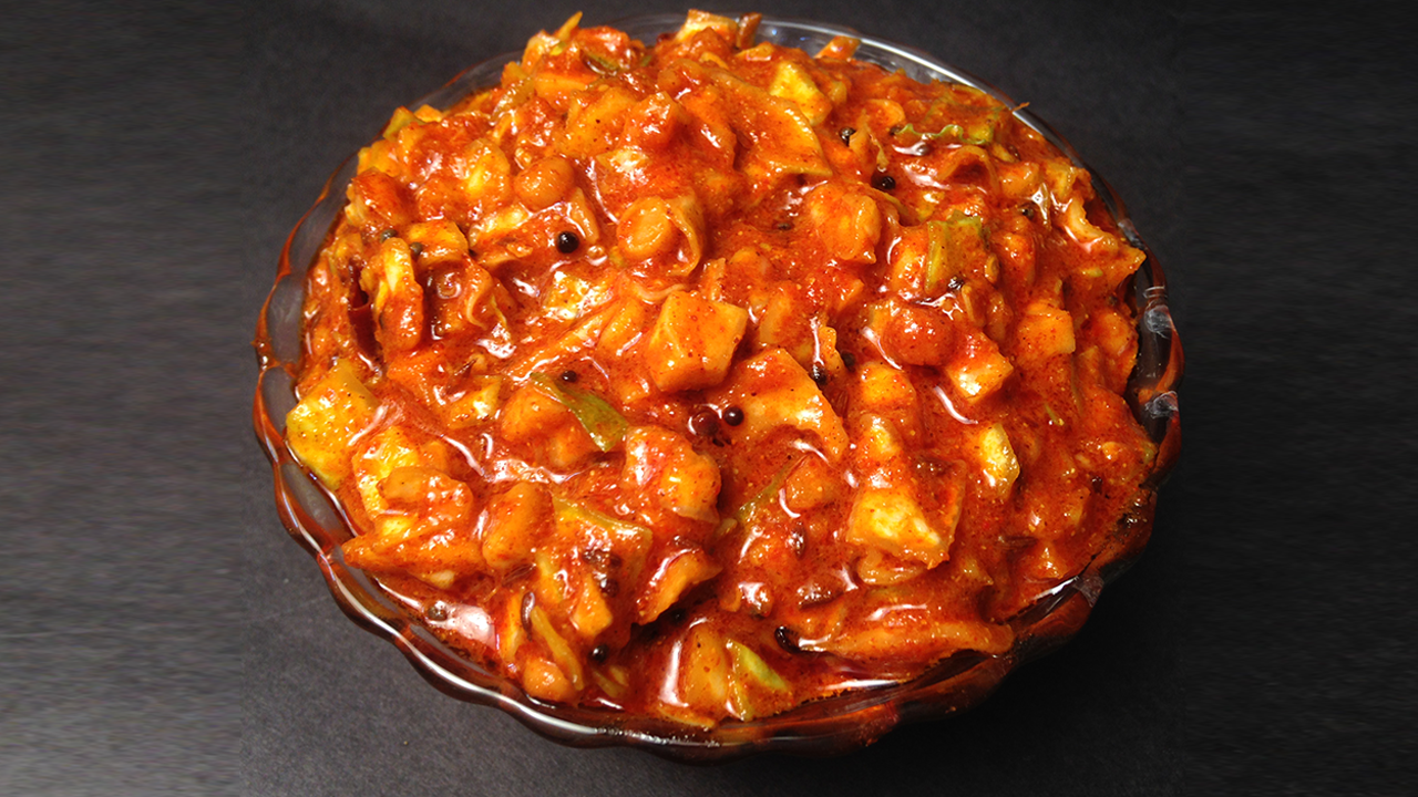 Cabbage Nilava Pachadi Cabbage Pickle in Telugu Hyderabadi Ruchulu