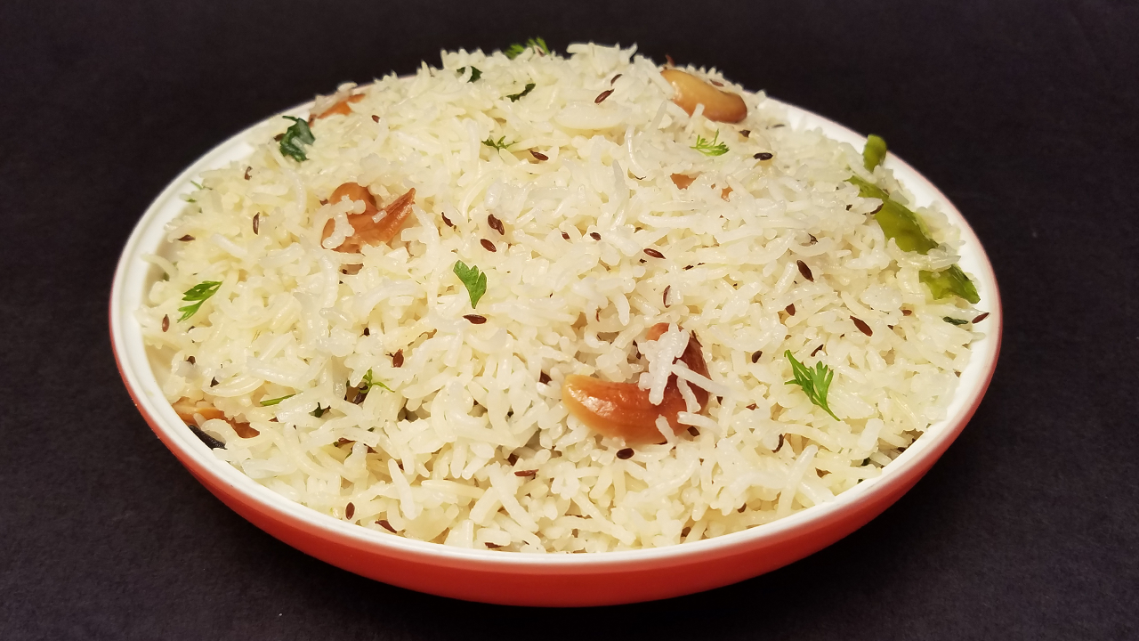 Jeera Rice Recipe Flavoured Cumin Rice Jeelakara Rice in Telugu