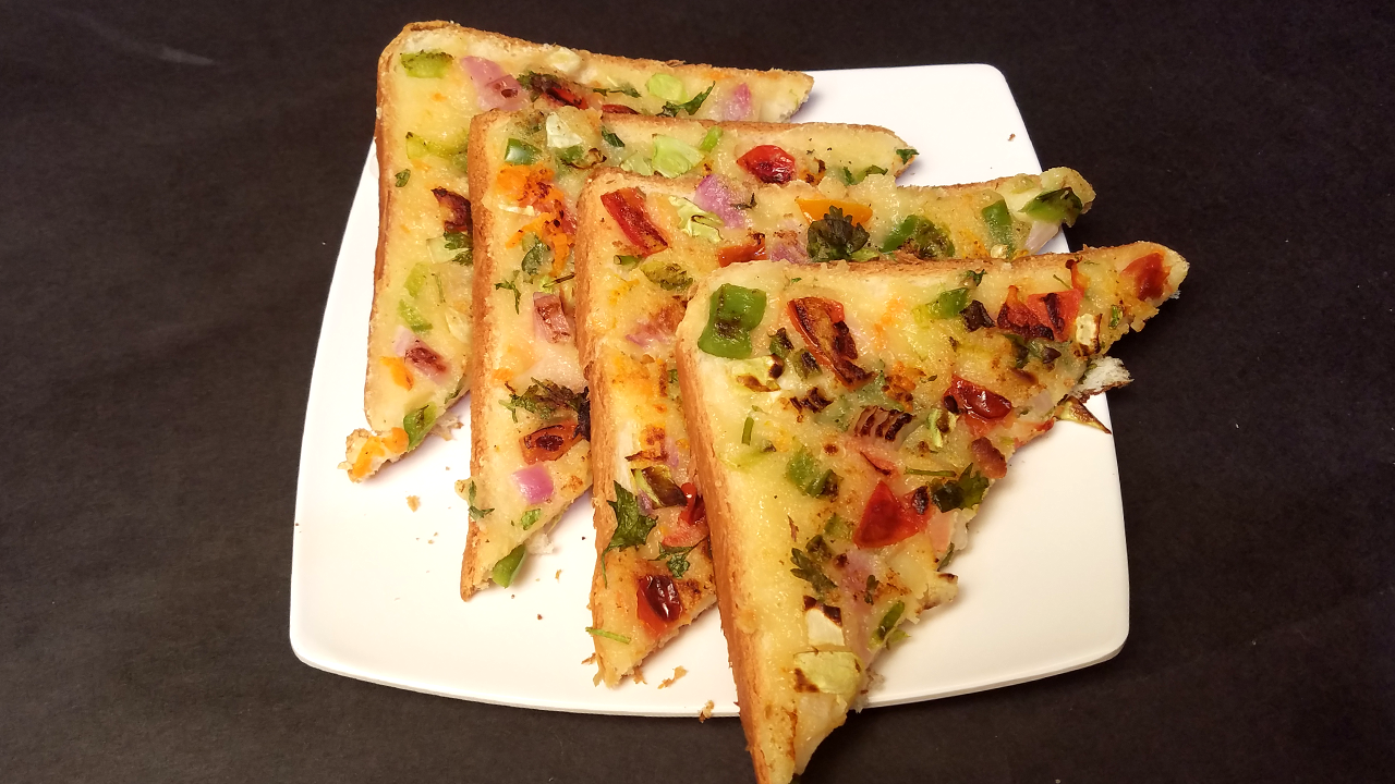 Rava Toast Sandwich Recipe Rava Bread Toast Recipe in Telugu