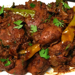 chicken liver fry