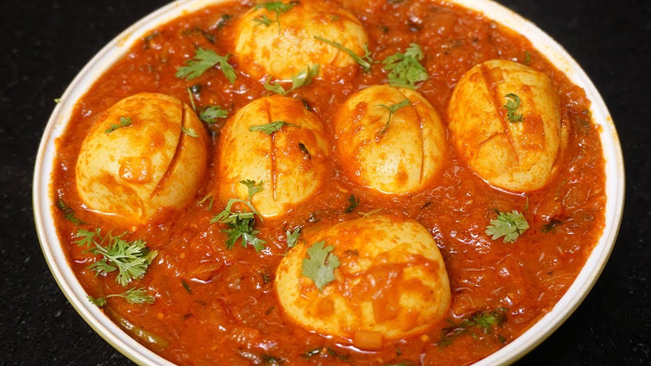 Egg Gravy Curry Recipe - Hyderabadi Ruchulu