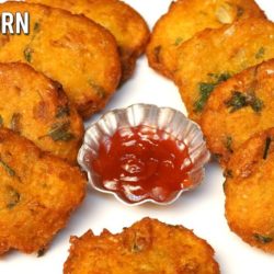 Sweet Corn Vada Recipe