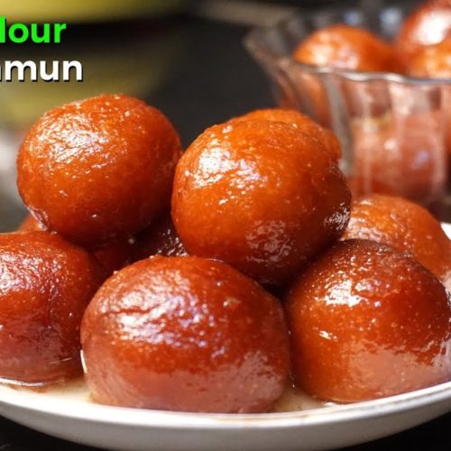 Wheat Flour Gulab Jamun Recipe in Telugu Best Sweet Recipe For Kids