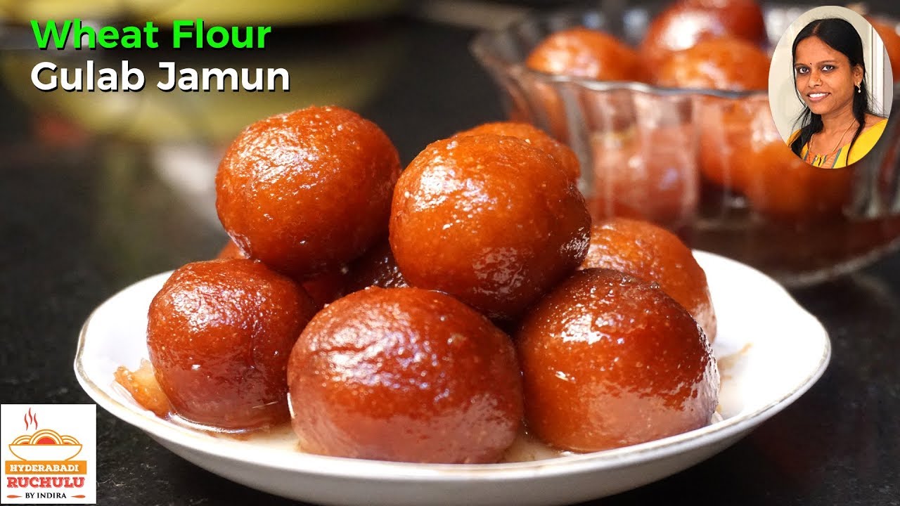 Wheat Flour Gulab Jamun Recipe in Telugu Best Sweet Recipe For Kids